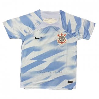 Tailandia Camisola Corinthians Goleiro 2023 Azul