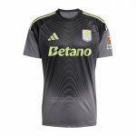 Camisola Aston Villa Goleiro 2025-2026 Preto