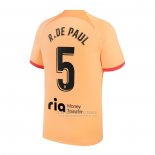 Camisola Atletico Madrid Jogador R.de Paul 3º 2022-2023