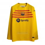 Camisola Barcelona 4º Manga Comprida 2022-2023