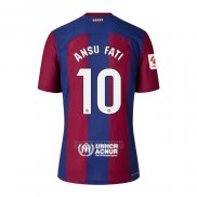 Camisola Barcelona Jogador Ansu Fati 1º 2023-2024