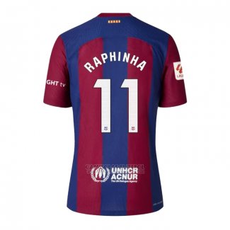 Camisola Barcelona Jogador Raphinha 1º 2023-2024