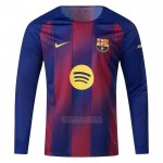 Camisola Barcelona 1º Manga Comprida 2025-2026