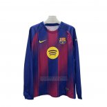 Camisola Barcelona 1º Manga Comprida 2025-2026