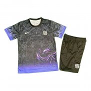 Camisola Barcelona Special Crianca 2025-2026 Preto Purpura