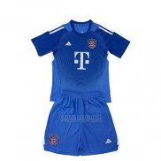 Camisola Bayern de Munique Goleiro Crianca 2025-2026 Azul