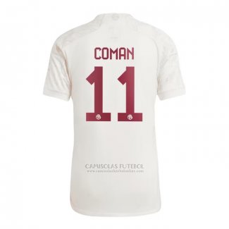 Camisola Bayern de Munique Jogador Coman 3º 2023-2024