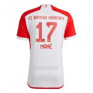 Camisola Bayern de Munique Jogador Mane 1º 2023-2024