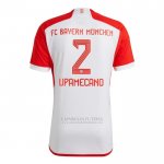 Camisola Bayern de Munique Jogador Upamecano 1º 2023-2024
