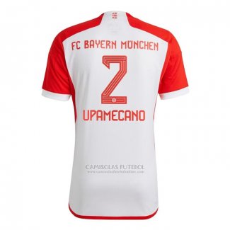 Camisola Bayern de Munique Jogador Upamecano 1º 2023-2024