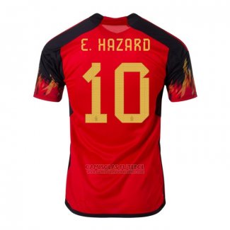 Camisola Belgica Jogador E.hazard 1º 2022