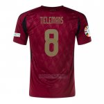 Camisola Belgica Jogador Tielemans 1º 2024