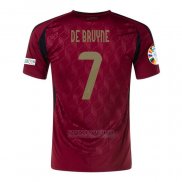 Camisola Belgica Jogador de Bruyne 1º 2024