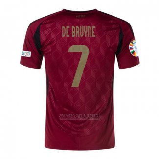 Camisola Belgica Jogador de Bruyne 1º 2024