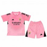 Camisola Benfica Goleiro Crianca 2025-2026 Rosa