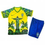 Camisola Brasil Jesus Crianca 2025-2026 Amarelo