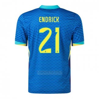 Camisola Brasil Jogador Endrick 2º 2024