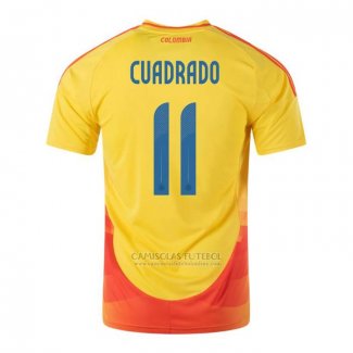 Camisola Colombia Jogador Cuadrado 1º 2024