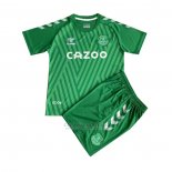 Camisola Everton Goleiro 2º Crianca 2021-2022