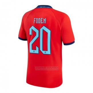 Camisola Inglaterra Jogador Foden 2º 2022