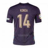 Camisola Inglaterra Jogador Konsa 2º 2024