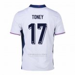 Camisola Inglaterra Jogador Toney 1º 2024