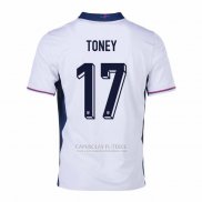 Camisola Inglaterra Jogador Toney 1º 2024