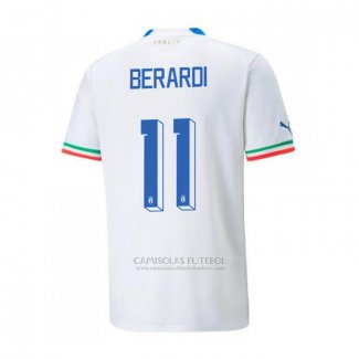 Camisola Italia Jogador Berardi 2º 2022