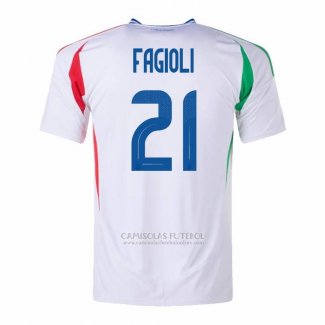 Camisola Italia Jogador Fagioli 2º 2024-2025