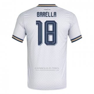 Camisola Italia Jogador Nicolo Barella 2º 2026