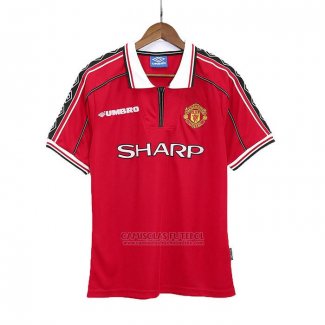 Camisola Manchester United 1º Retro 99-00