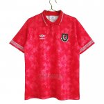 Camisola Pais de Gales 1º Retro 90-92