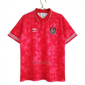 Camisola Pais de Gales 1º Retro 90-92