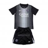 Camisola Paris Saint-Germain Goleiro 1º Crianca 2025-2026 Preto