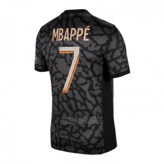 Camisola Paris Saint-Germain Jogador Mbappe 3º 2023-2024