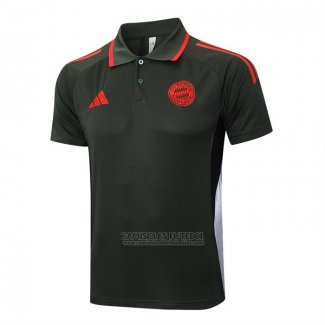 Camisola Polo del Bayern de Munique 2025-2026 Verde Oscuro