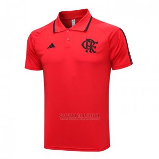 Camisola Polo del Flamengo 2023-2024 Vermelho