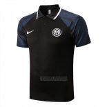 Camisola Polo del Inter de Milao 2022-2023 Preto