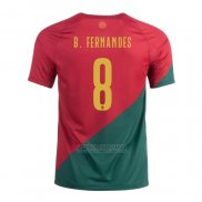 Camisola Portugal Jogador B.fernandes 1º 2022