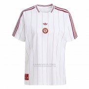 Camisola Pre Match del Aston Villa 2025-2026 Branco