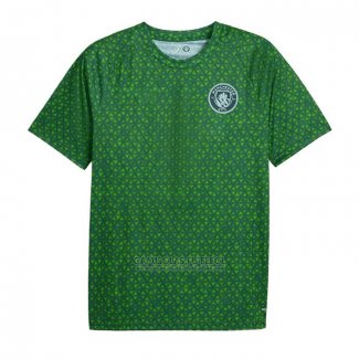 Camisola Pre Match del Manchester City 2025-2026 Verde