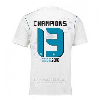 Camisola Real Madrid Champions 13 1º As17-as18