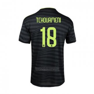 Camisola Real Madrid Jogador Tchouameni 3º 2022-2023