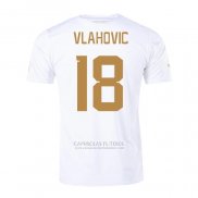 Camisola Serbia Jogador Vlahovic 2º 2022