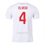 Camisola Suica Jogador Elvedi 2º 2022