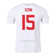 Camisola Suica Jogador Sow 2º 2022