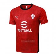 Camisola de Treinamento AC Milao 2025-2026 Vermelho