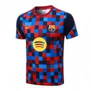 Camisola de Treinamento Barcelona 2026-2027 Azul Vermelho