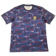 Camisola de Treinamento Inglaterra 2024-2025 Azul