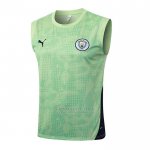Camisola de Treinamento Manchester City Sin Mangas 2025-2026 Verde